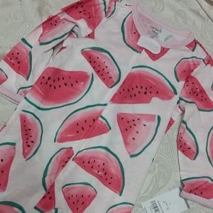 Carter's Watermelon Sleeper PJ - Sz 18m
